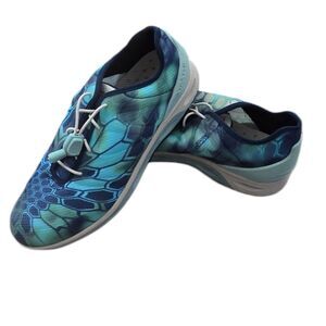 XTRATUF Sheng Fu Women's Aqua Blue Bungee Laces Athletic Shoes Sneakers SIZE 9